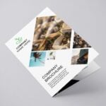 Brochure Size A4 4 color 310 gsm Art Card Same Inner and Outer material