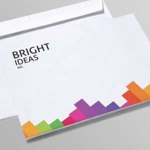 Envelopes Customized C5 Size 100 gsm paper Woodfree White paper or Brown paper or Art Paper